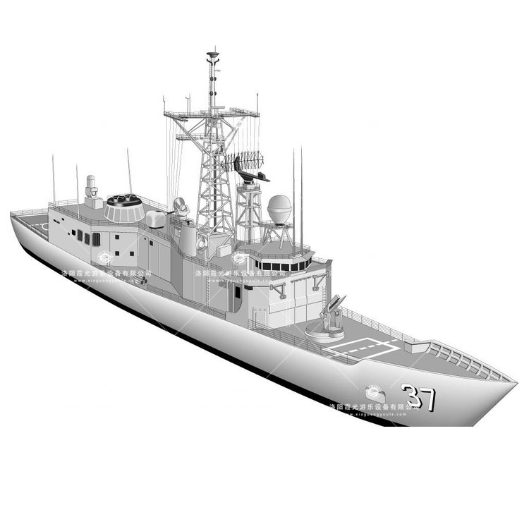 屯溪充气侦查船模型